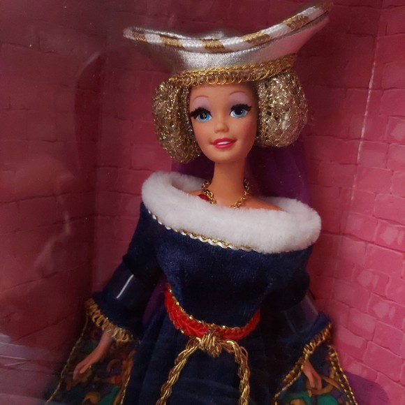 Medieval Lady Barbie Doll 1994 Mattel 12791 Unopened Box New Old Stock - Picture 3 of 9
